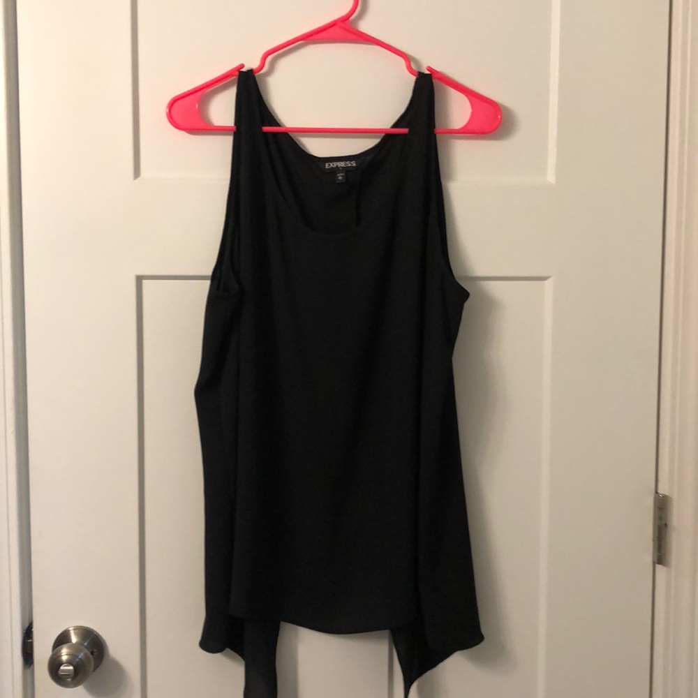 Express cutout back tank